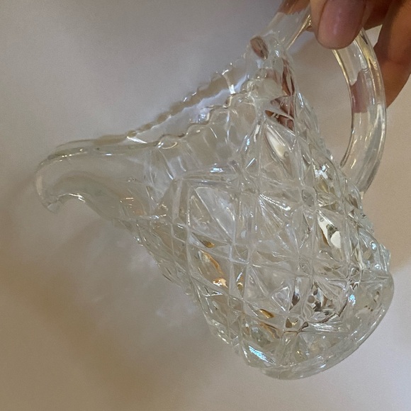 Depression glass pitcher Cut Glass - Picture 4 of 8